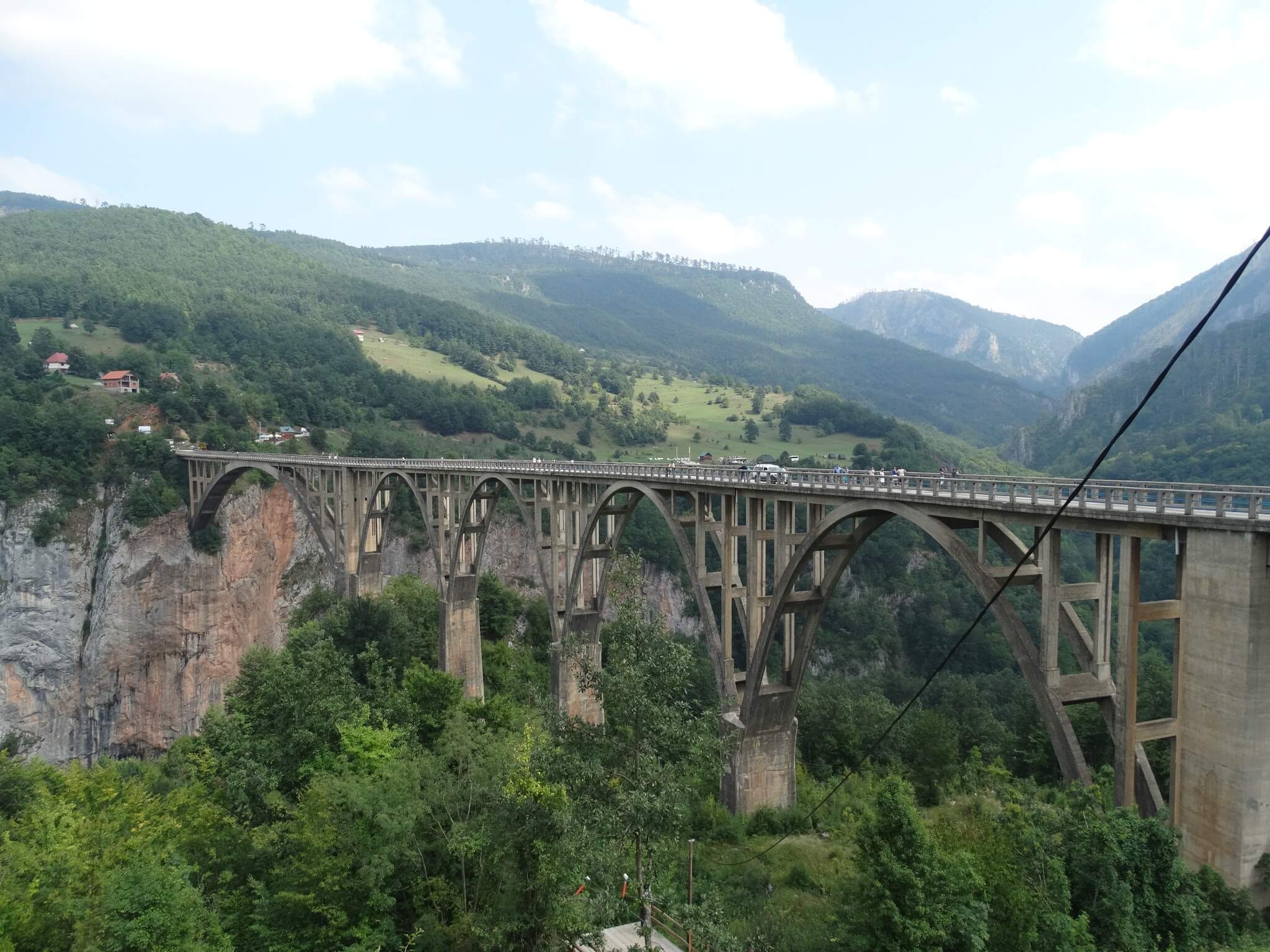 The second biggest bridge in Europe