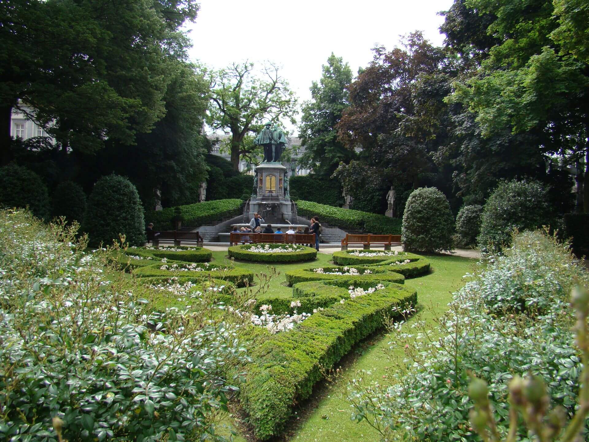 The park in Brussels
