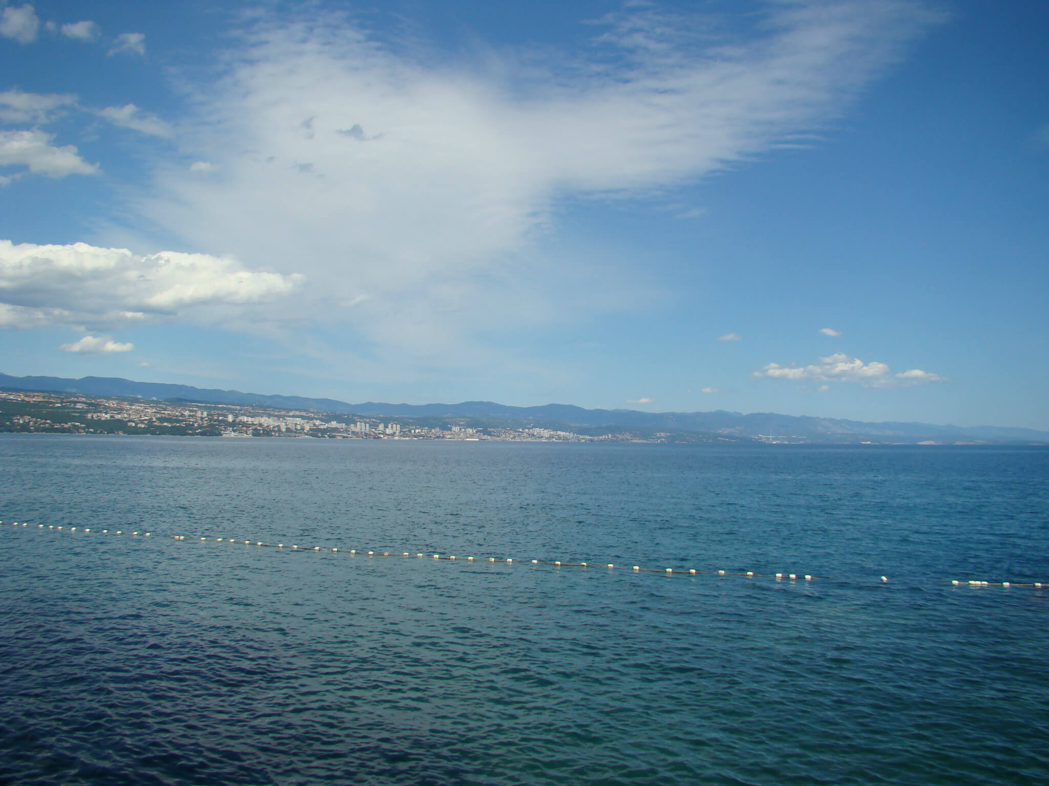 Adriatic Sea. The coast in Opatija