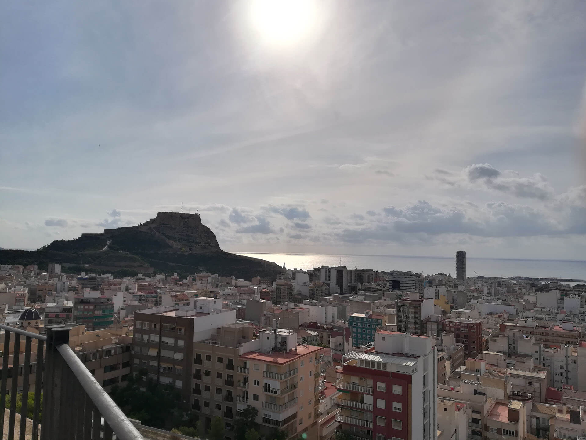 Alicante - view on the city