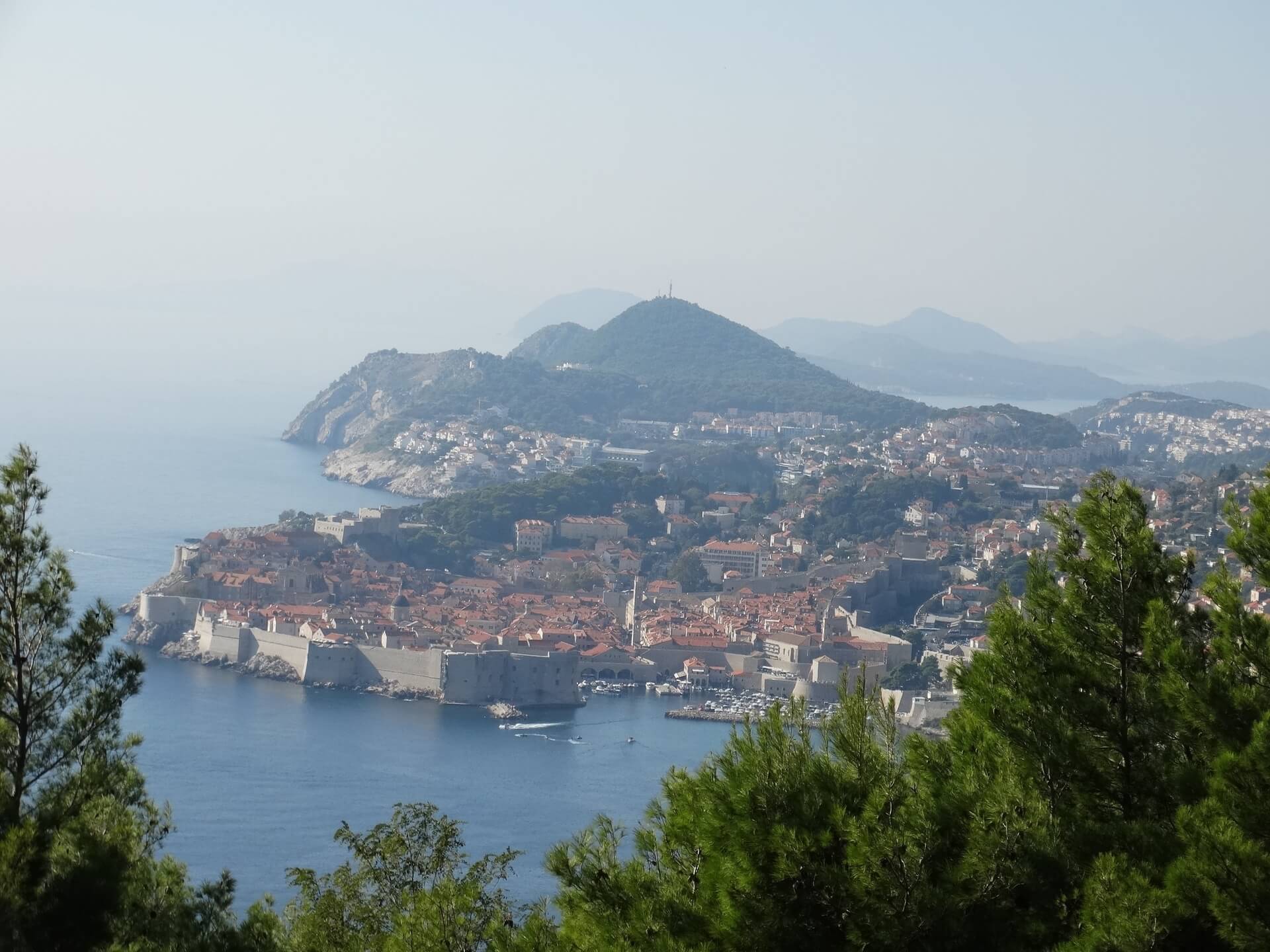 Dubrovnik from the observation point